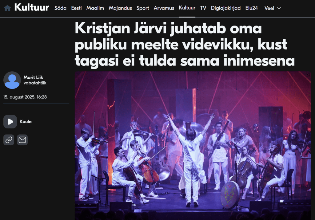 2025 elamusfestival Meelte Videvik integreeritud kommunikatsioonitöö